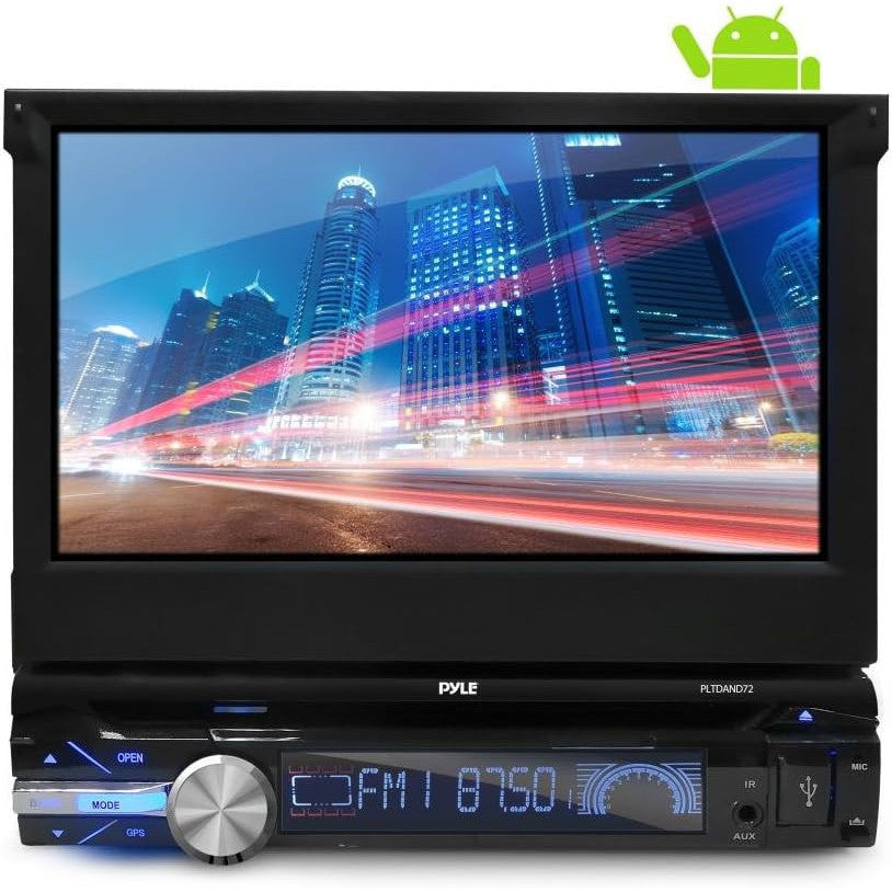 Pyle 7-Inch Android Car Stereo with GPS, Bluetooth, Wi-Fi
